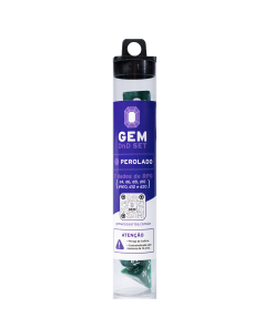 GEM DnD Dice Set - Perolado - Verde