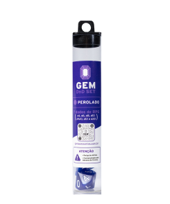 GEM DnD Dice Set - Perolado - Azul