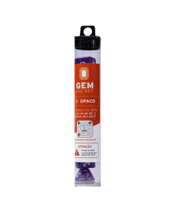 GEM DnD Dice Set - Opaco - Roxo