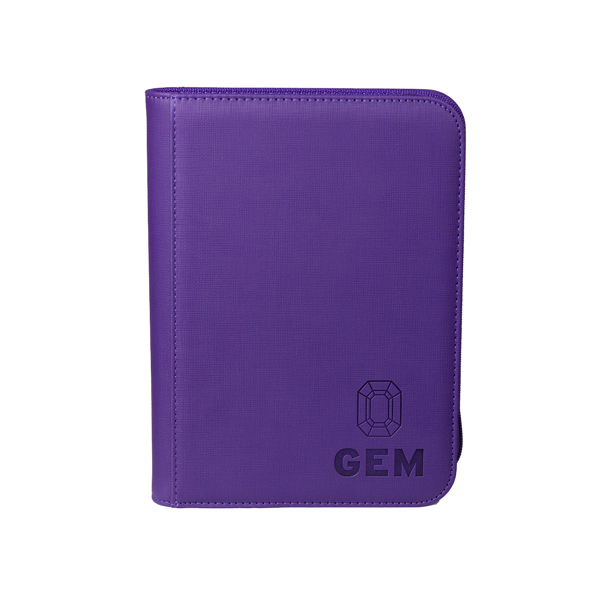 GEM Fichário Couro 2x2 - Roxo - Imagem 2