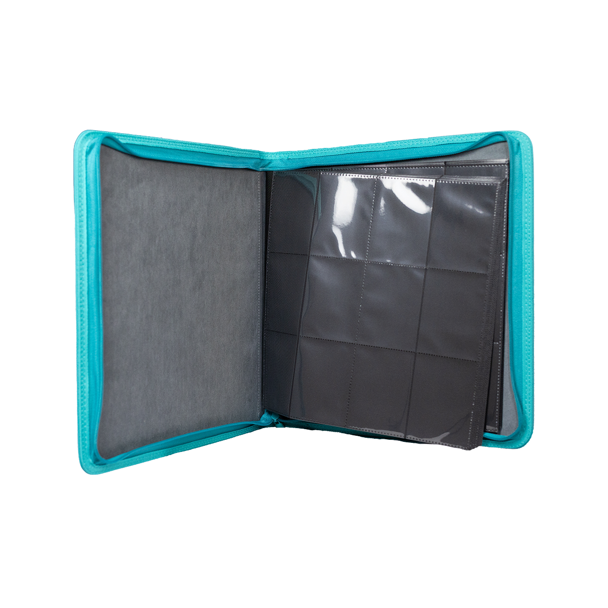 GEM Fichário Couro 4x3 - Azul Claro - Imagem 3