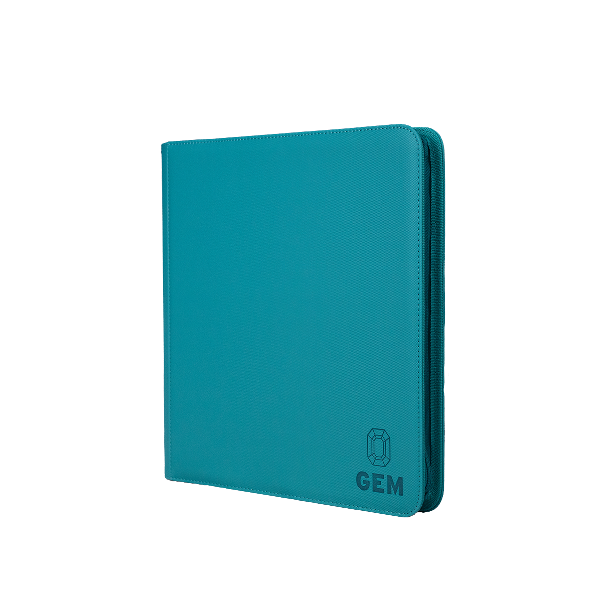 GEM Fichário Couro 4x3 - Azul Claro - Imagem 2