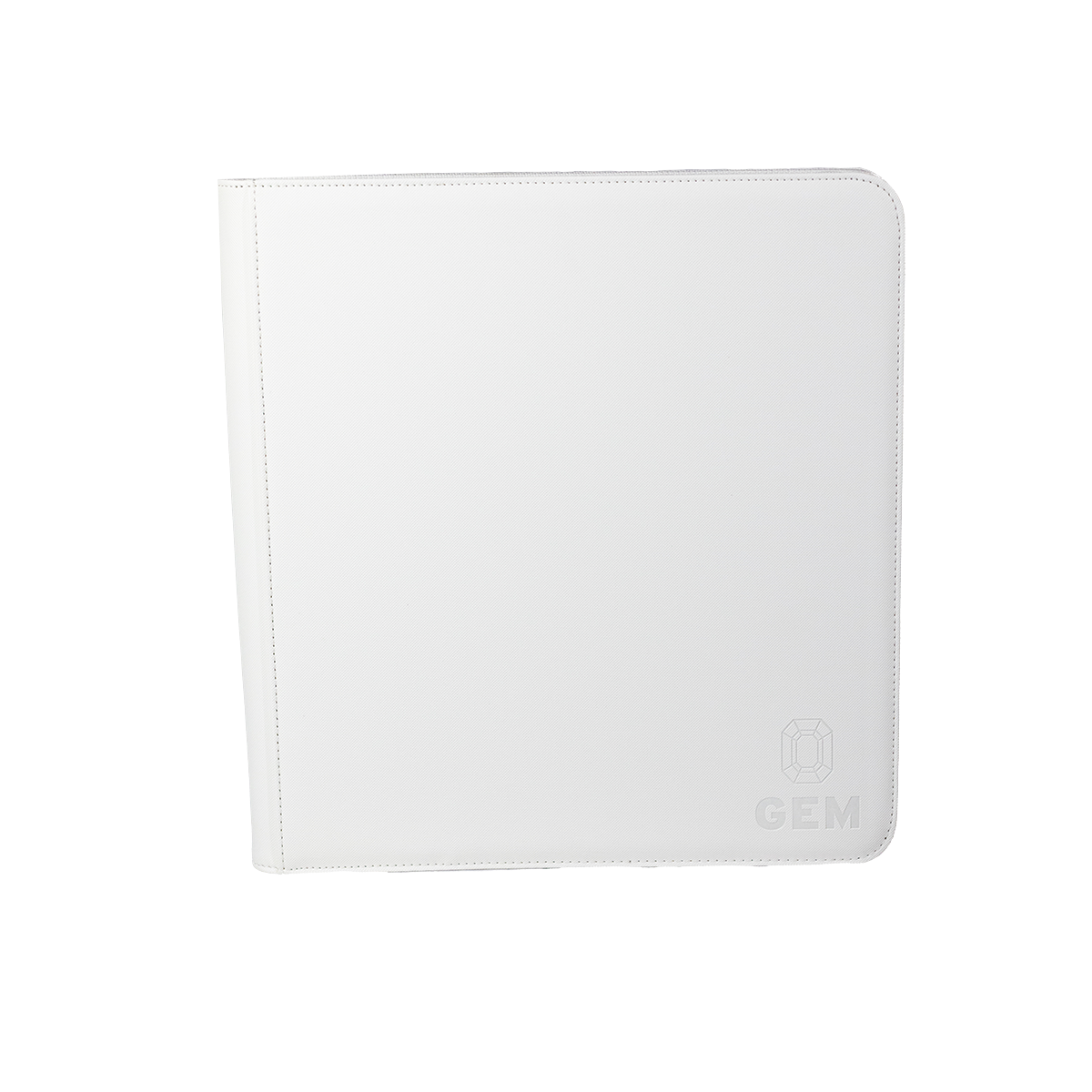GEM Fichário Couro 4x3 - Branco