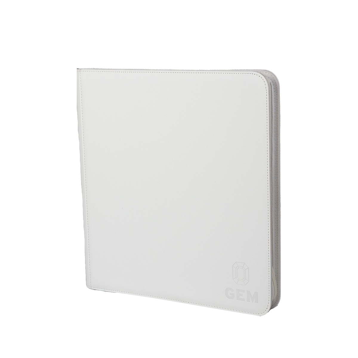 GEM Fichário Couro 4x3 - Branco - Imagem 2