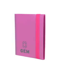 GEM Fichário Plástico 2x2 - Rosa // Rosa