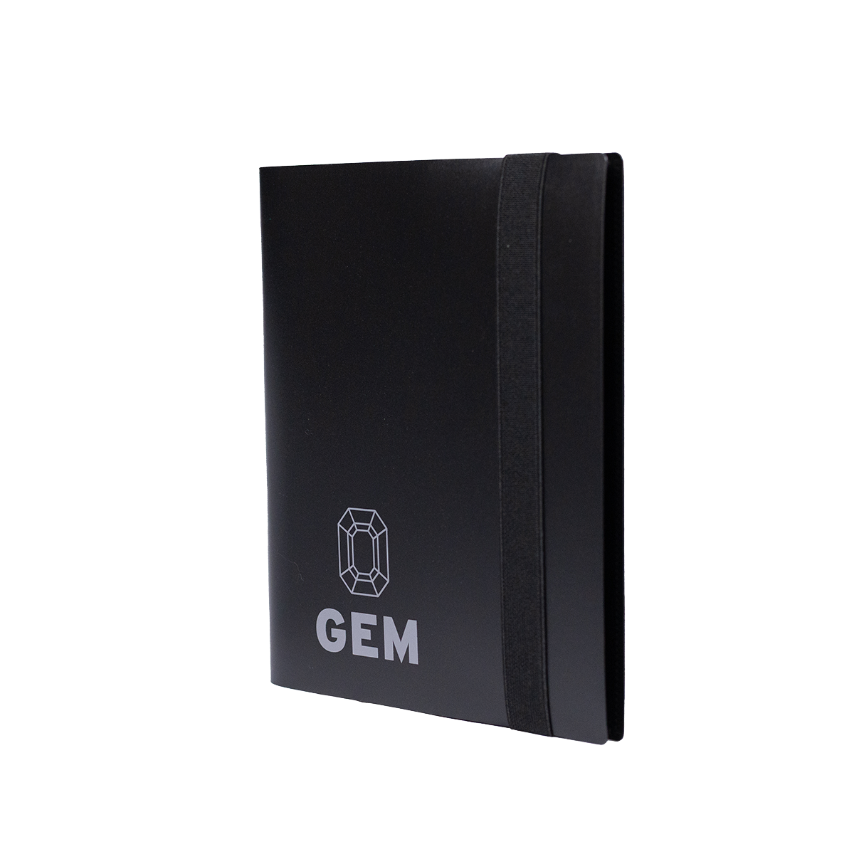 GEM Fichário Plástico 2x2 - Preto // Preto