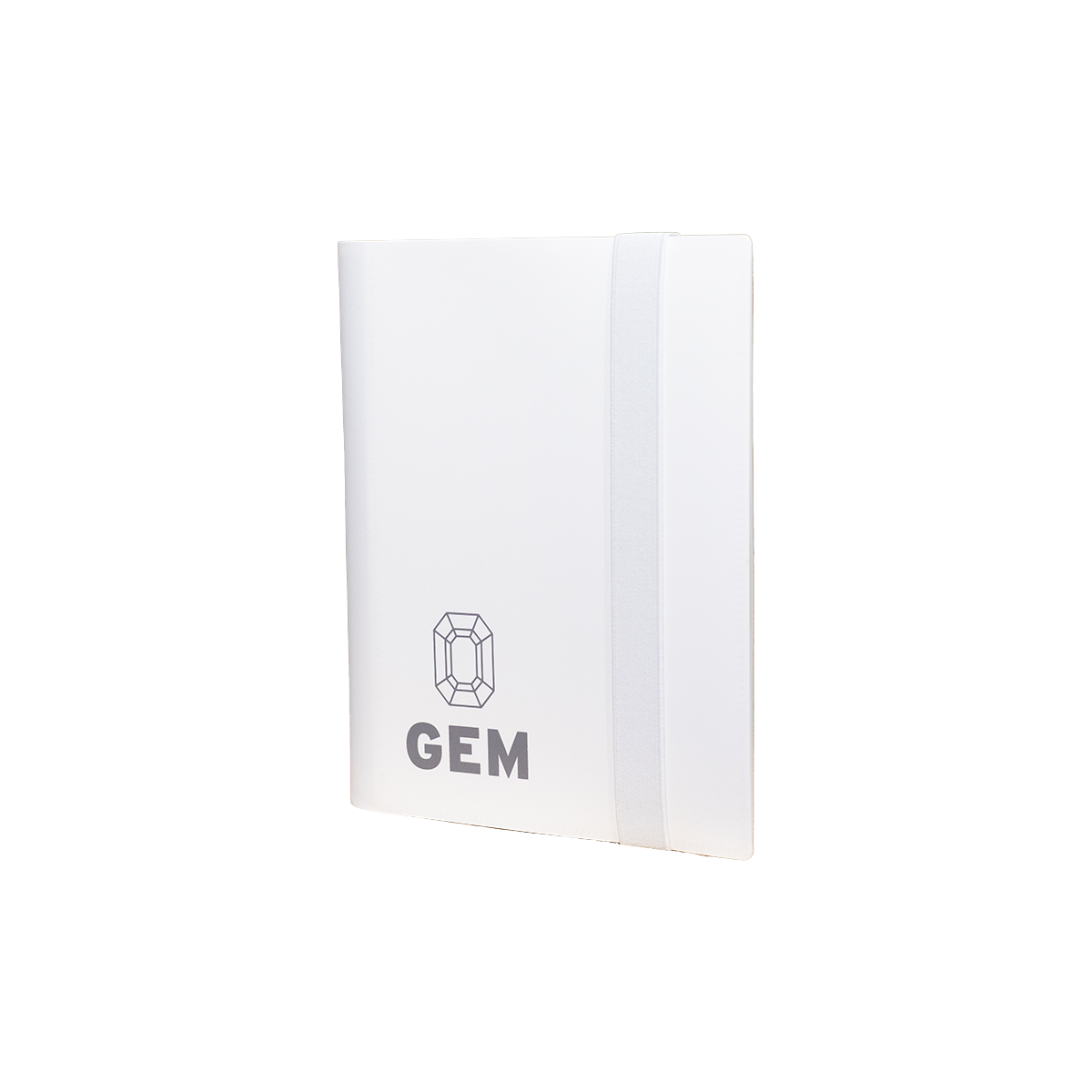 GEM Fichário Plástico 2x2 - Branco // Branco