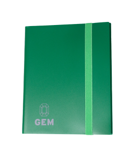 GEM Fichário Plástico 3x3 - Verde // Verde