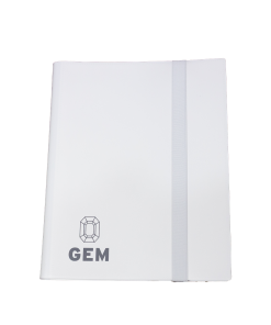 GEM Fichário Plástico 3x3 - Branco // Branco