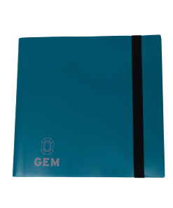 GEM Fichário Plástico 4x3 - Azul Petroleo // Preto