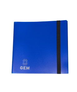 GEM Fichário Plástico 4x3 - Azul Escuro // Preto