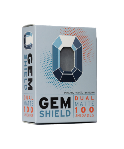 GEM Shield Dual Matte - Silver